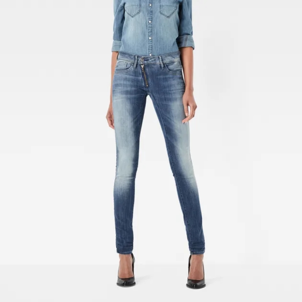G-Star RAW 100% authentic guarant Lynn zip jeans